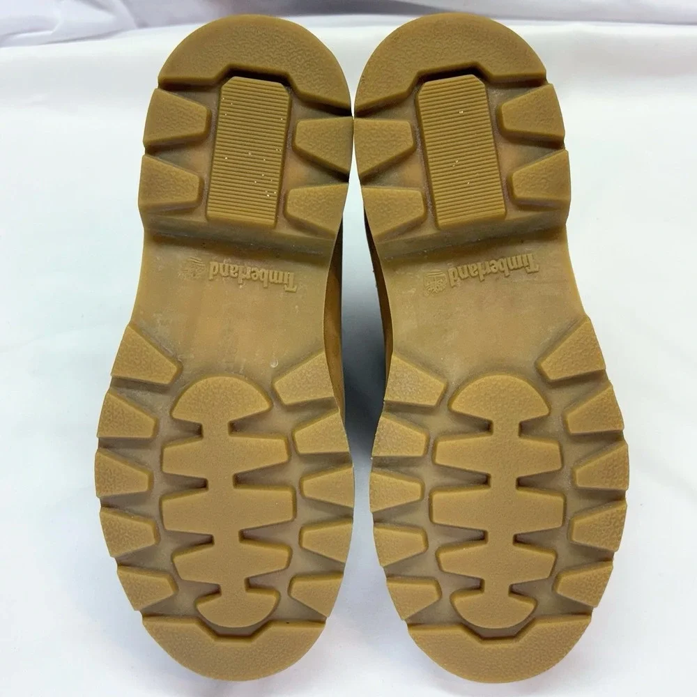 Timberland Premium 6 Inch Waterproof Boots Color Wheat Nubuck Womens size 9M